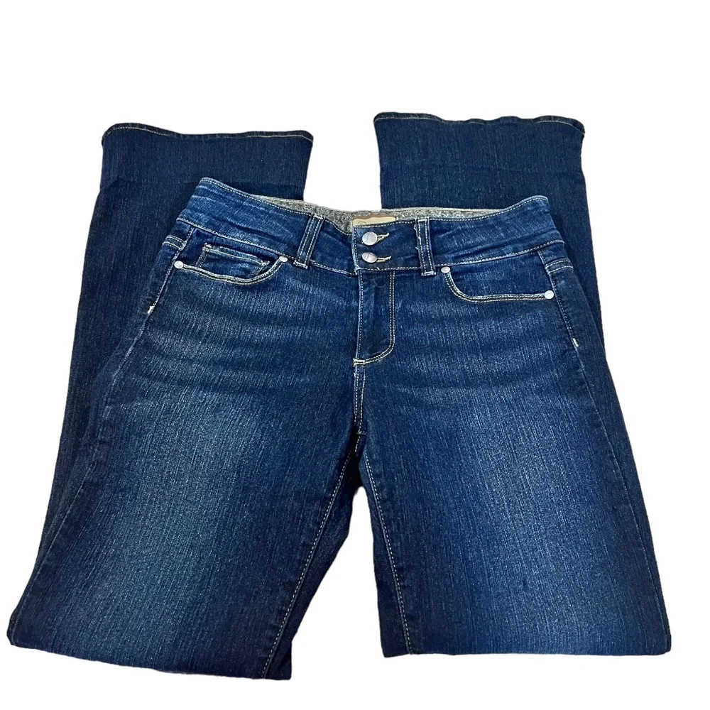 Paige H H Boot Bootcut Dark Wash Jeans - Picture 7 of 14